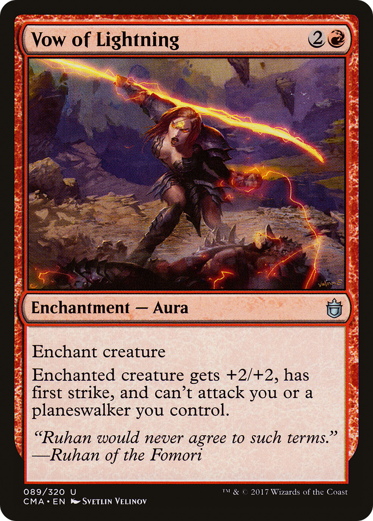 Vow of Lightning (CMA-089)  - Commander Anthology