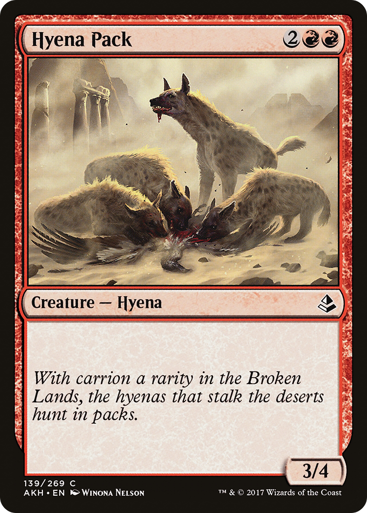 Hyena Pack (AKH-139)  - Amonkhet