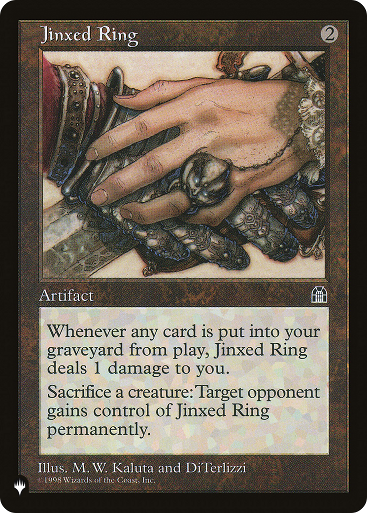 Jinxed Ring (LIST-)  - The List