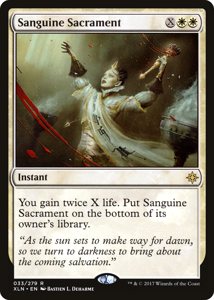 Sanguine Sacrament (XLN-033)  - Ixalan