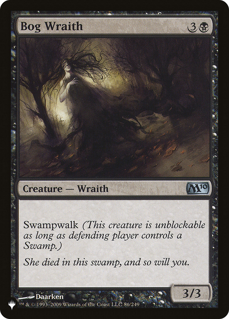 Bog Wraith (LIST-M10-86)  - The List