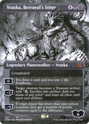 Vraska, Betrayal's Sting (Borderless) (ONE-337)  - Phyrexia: All Will Be One: (Showcase)