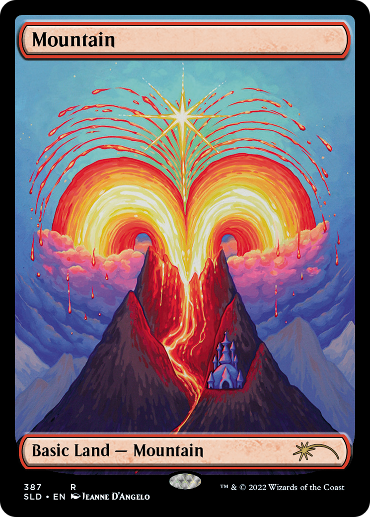 Mountain (387) (SLD-387)  Foil - Secret Lair Drop