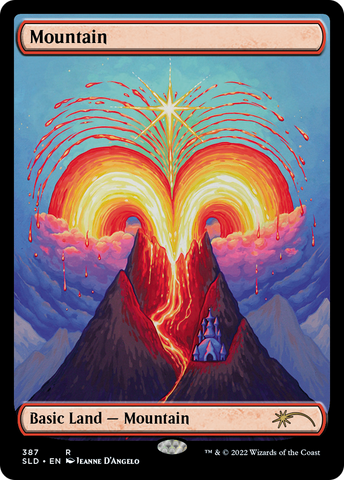 Mountain (387) (SLD-387)  Foil - Secret Lair Drop