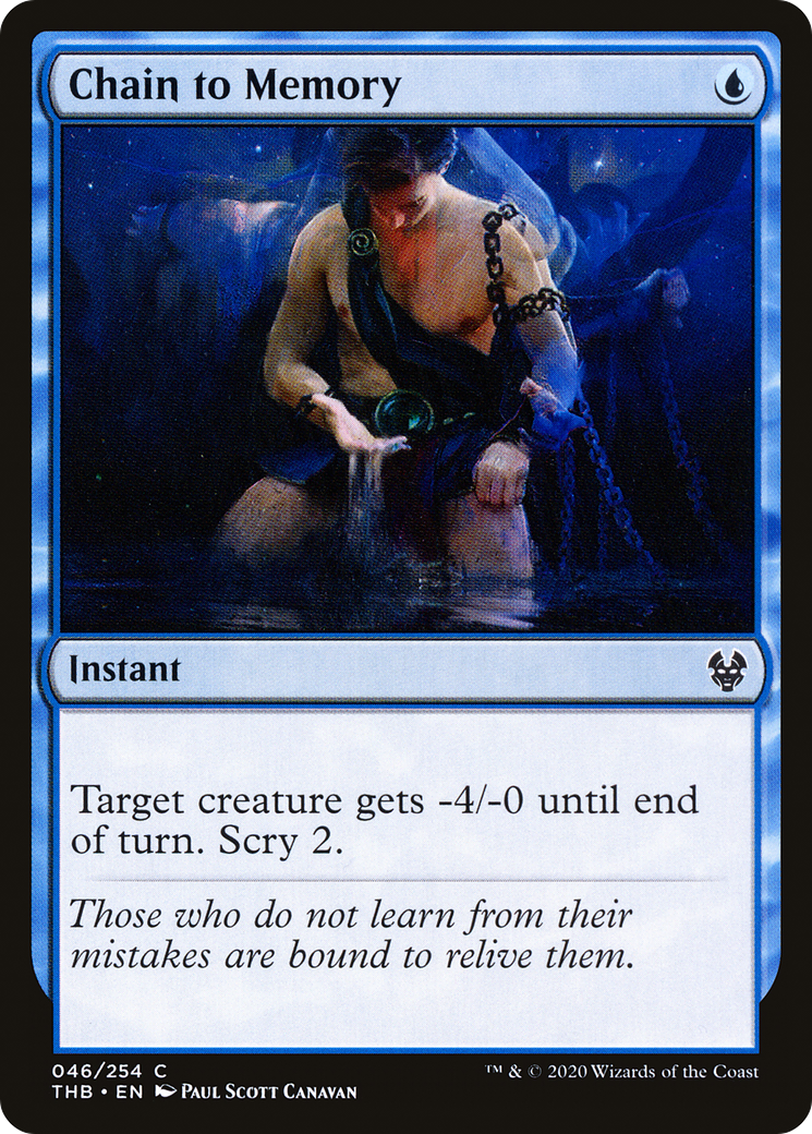 Chain to Memory (THB-046)  Foil - Theros Beyond Death