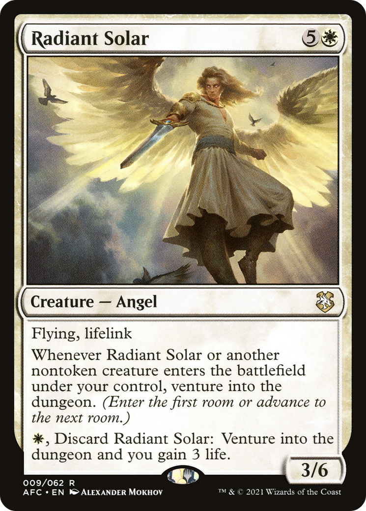 Radiant Solar (AFC-009) - Adventures in the Forgotten Realms Commander