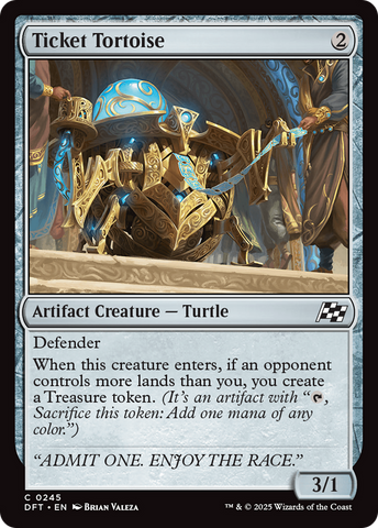 Ticket Tortoise (DFT-245)  - Aetherdrift
