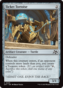 Ticket Tortoise (DFT-245) - Aetherdrift Foil