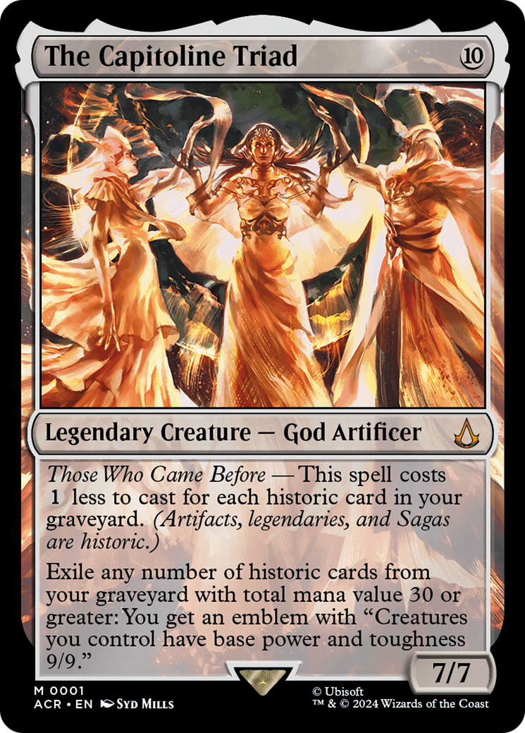 The Capitoline Triad (ACR-001)  Foil - Assassin's Creed