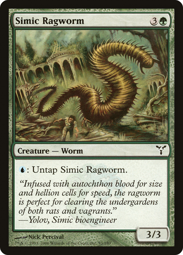 Simic Ragworm (DIS-) - Dissension Foil