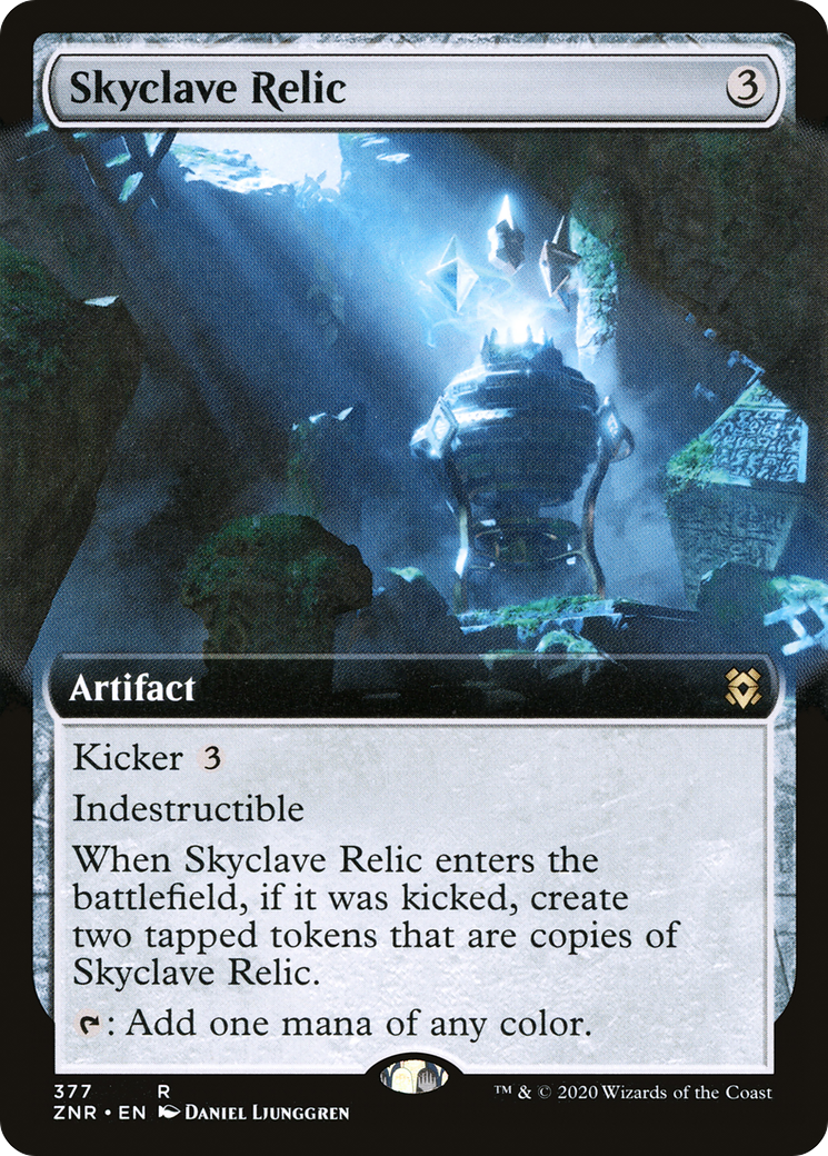 Skyclave Relic (Extended Art) (ZNR-377)  - Zendikar Rising: (Extended Art)