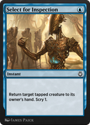 Select for Inspection (KLR-063)  - Kaladesh Remastered