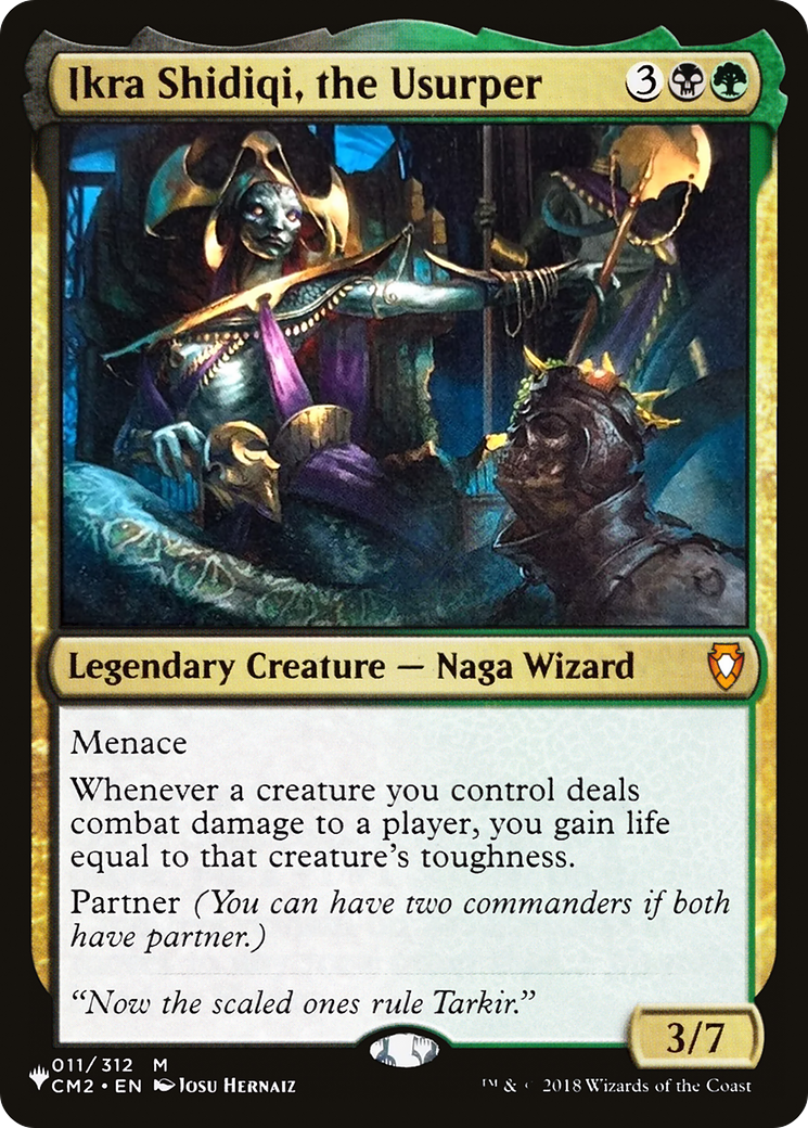 Ikra Shidiqi, the Usurper (LIST-CM2-11)  - The List