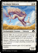 Nyxborn Unicorn (MH3-037)  Foil - Modern Horizons 3: (enchantment)