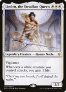 Linden, the Steadfast Queen (ELD-020)  - Throne of Eldraine
