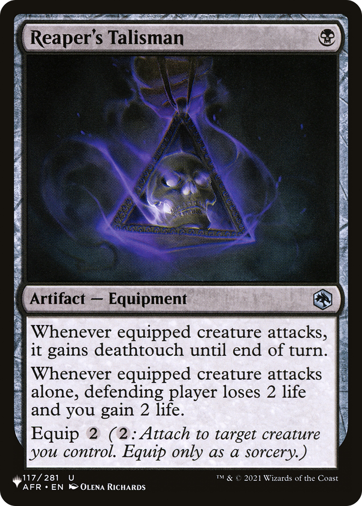 Reaper's Talisman (LIST-AFR-117)  - The List