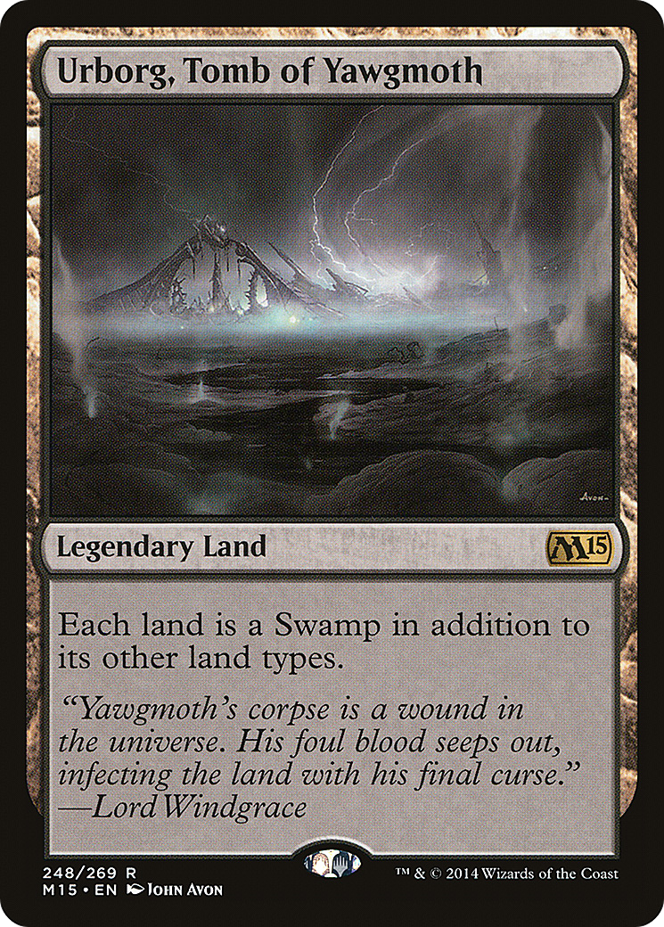 Urborg, Tomb of Yawgmoth (M15-248)  Foil - Magic 2015