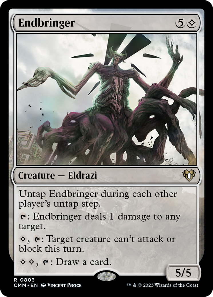 Endbringer (CMM-803)  - Commander Masters
