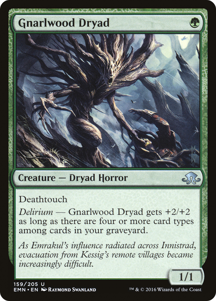 Gnarlwood Dryad (EMN-159)  Foil - Eldritch Moon