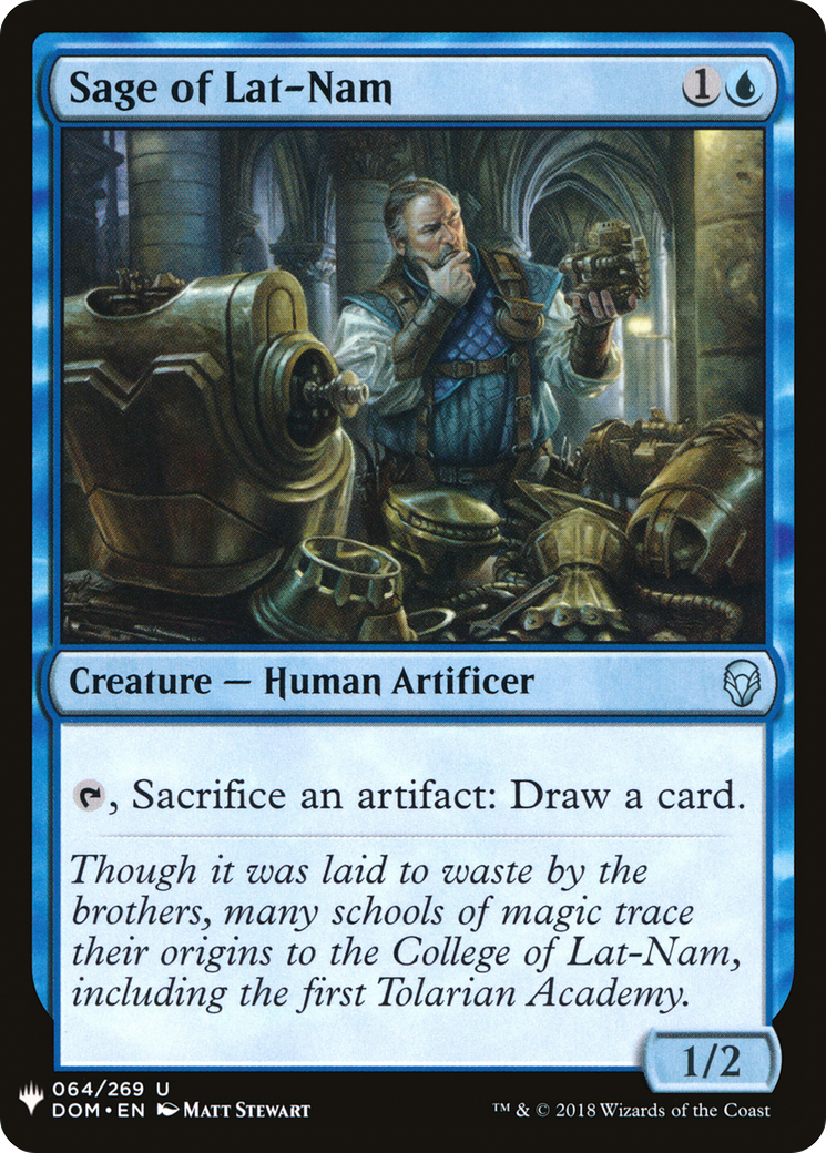 Sage of Lat-Nam (LIST-DOM-64)  - The List