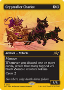 Cryptcaller Chariot (Borderless) (First-Place Foil) (DFT-523)  Foil - Aetherdrift