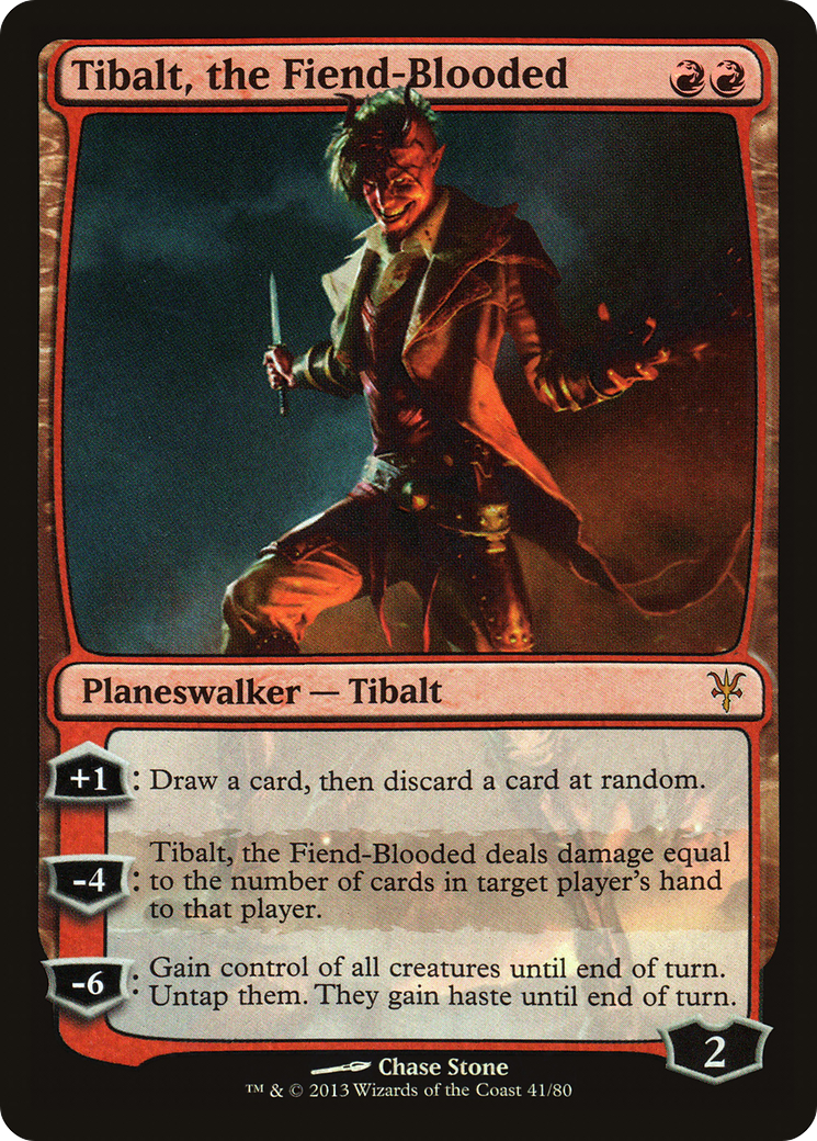 Tibalt, the Fiend-Blooded (DDK-041)  - Duel Decks: Sorin vs. Tibalt