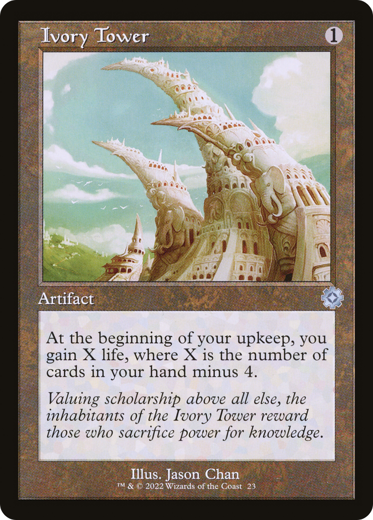 Ivory Tower (BRR-023)  Foil - The Brothers' War Retro Artifacts