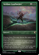 Verdant Confluence (CMM-575)  Etched Foil - Commander Masters