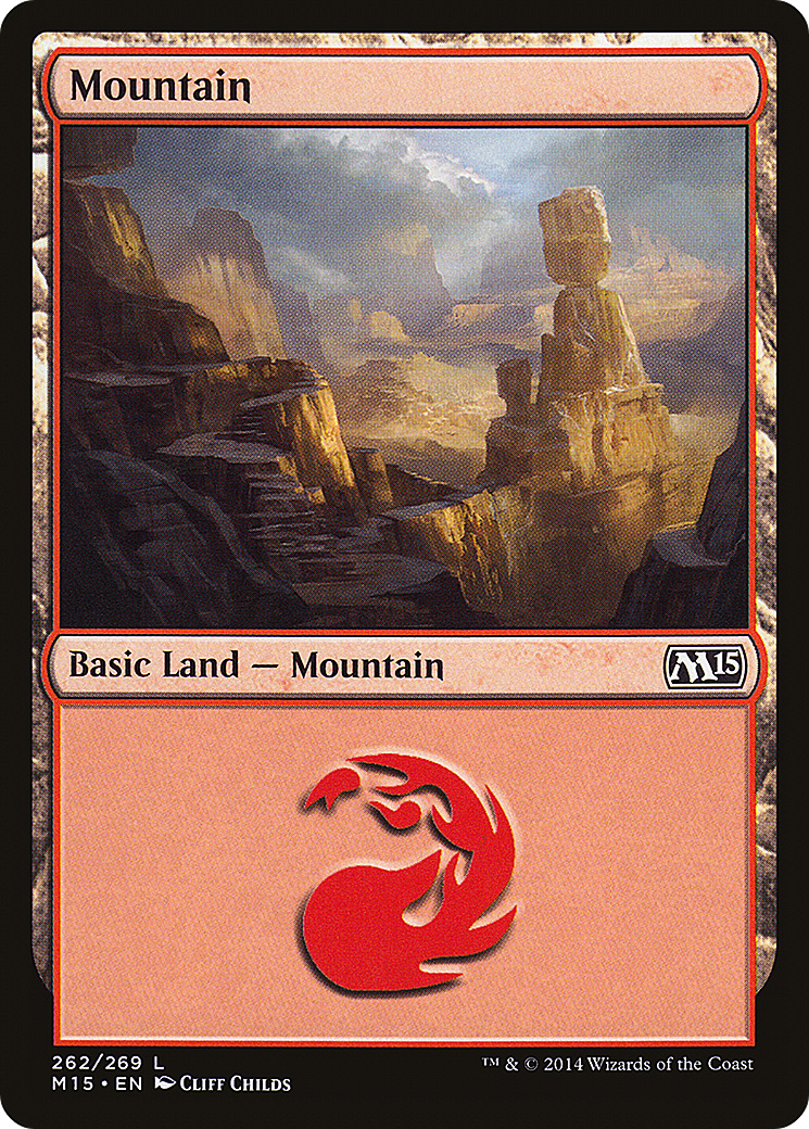 Mountain (262) (M15-262)  - Magic 2015
