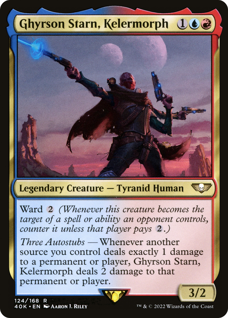 Ghyrson Starn, Kelermorph (40K-124)  - Warhammer 40,000 Commander
