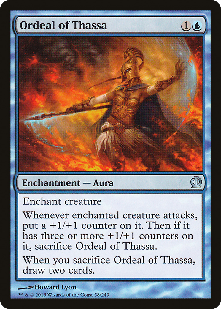Ordeal of Thassa (THS-058)  Foil - Theros