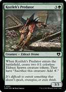 Kozilek's Predator (CMM-301)  Foil - Commander Masters