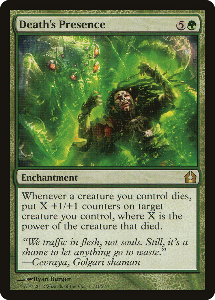 Death's Presence (RTR-121)  - Return to Ravnica