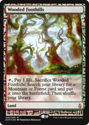 Wooded Foothills (EXP-019)  Foil - Zendikar Expeditions
