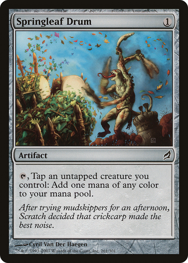 Springleaf Drum (LRW-261)  Foil - Lorwyn