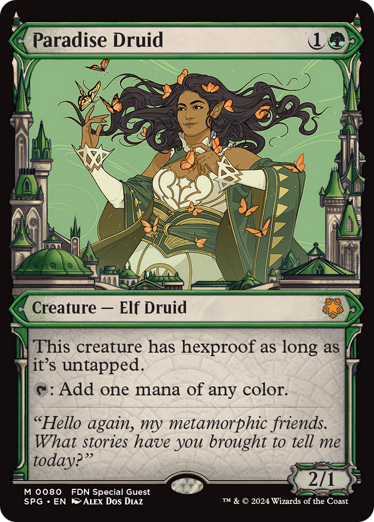 Paradise Druid (SPG-080) - Special Guests: (Showcase) Foil