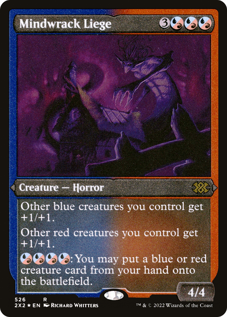 Mindwrack Liege (Foil Etched) (2X2-526)  Foil - Double Masters 2022
