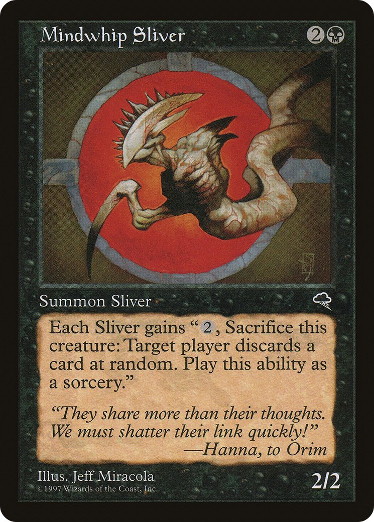 Mindwhip Sliver (TMP-145)  - Tempest