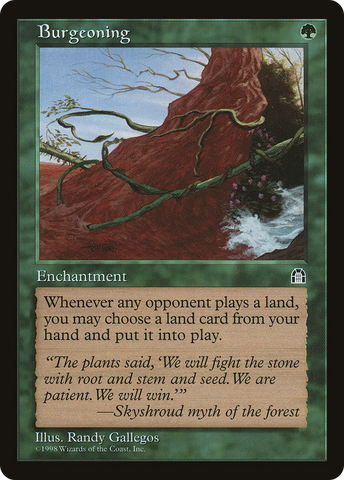 Burgeoning (STH-)  - Stronghold