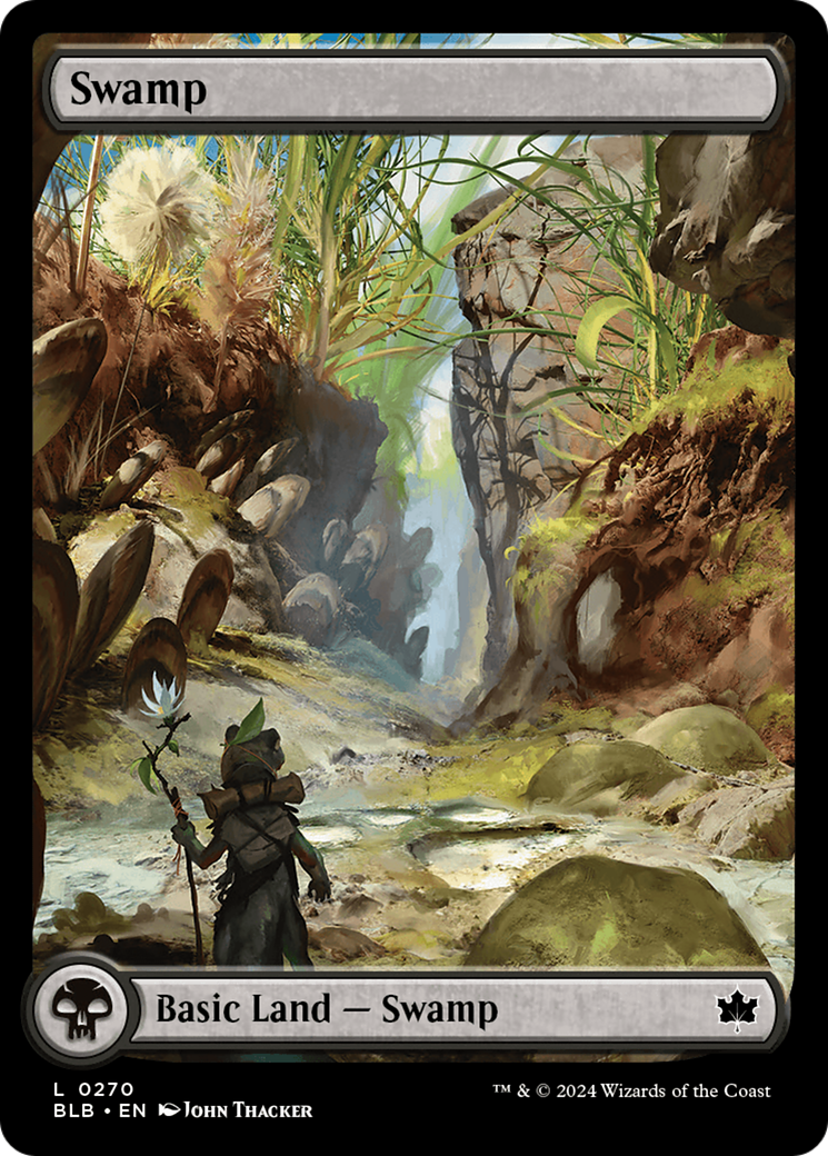 Swamp (0270) (BLB-270)  Foil - Bloomburrow