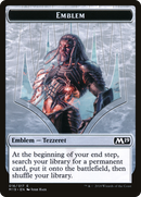 Emblem - Tezzeret, Artifice Master (M19-016) - Core Set 2019 Tokens