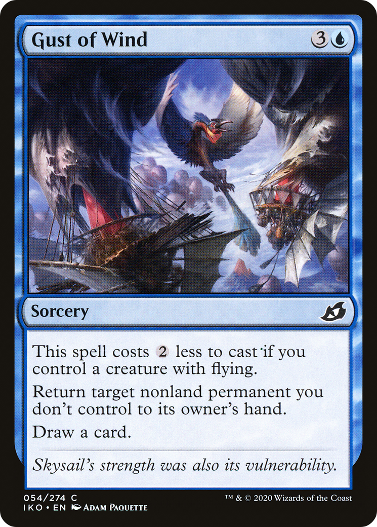 Gust of Wind (IKO-054)  - Ikoria: Lair of Behemoths
