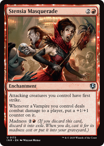 Stensia Masquerade (INR-172)  - Innistrad Remastered: (enchantment)