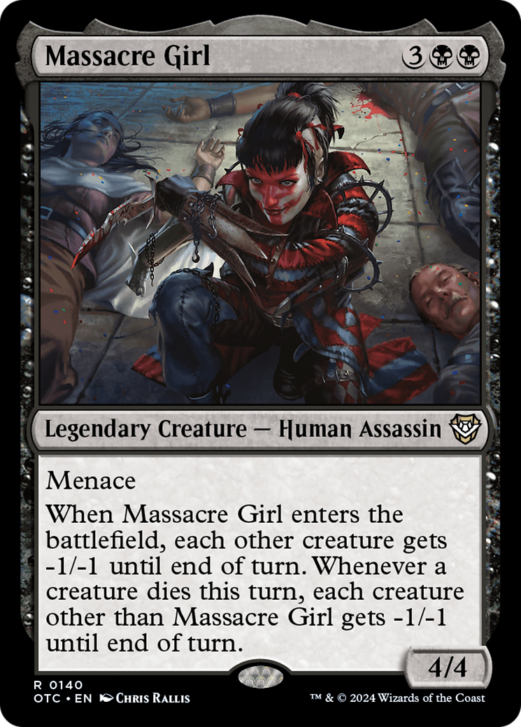 Massacre Girl (OTC-140)  - Outlaws of Thunder Junction Commander
