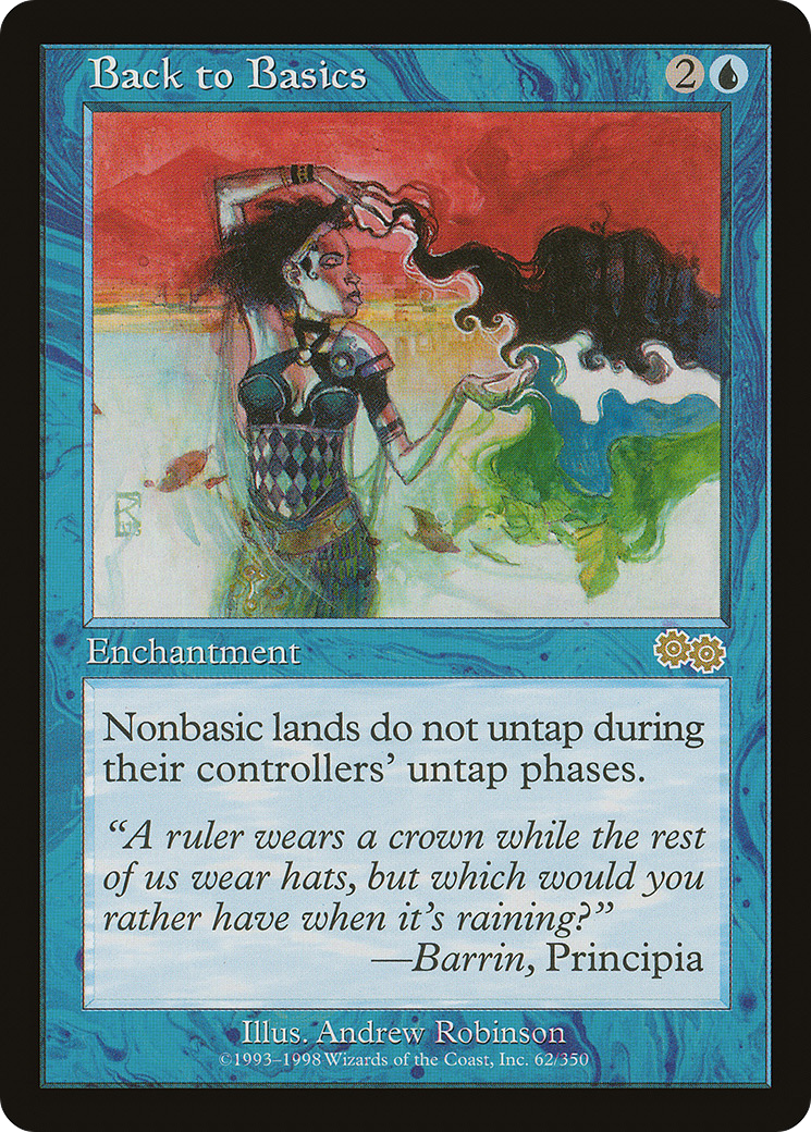 Back to Basics (USG-062)  - Urza's Saga