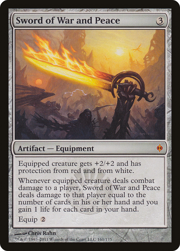 Sword of War and Peace (NPH-161)  Foil - New Phyrexia