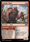 Grabby Giant (WOE-133)  - Wilds of Eldraine