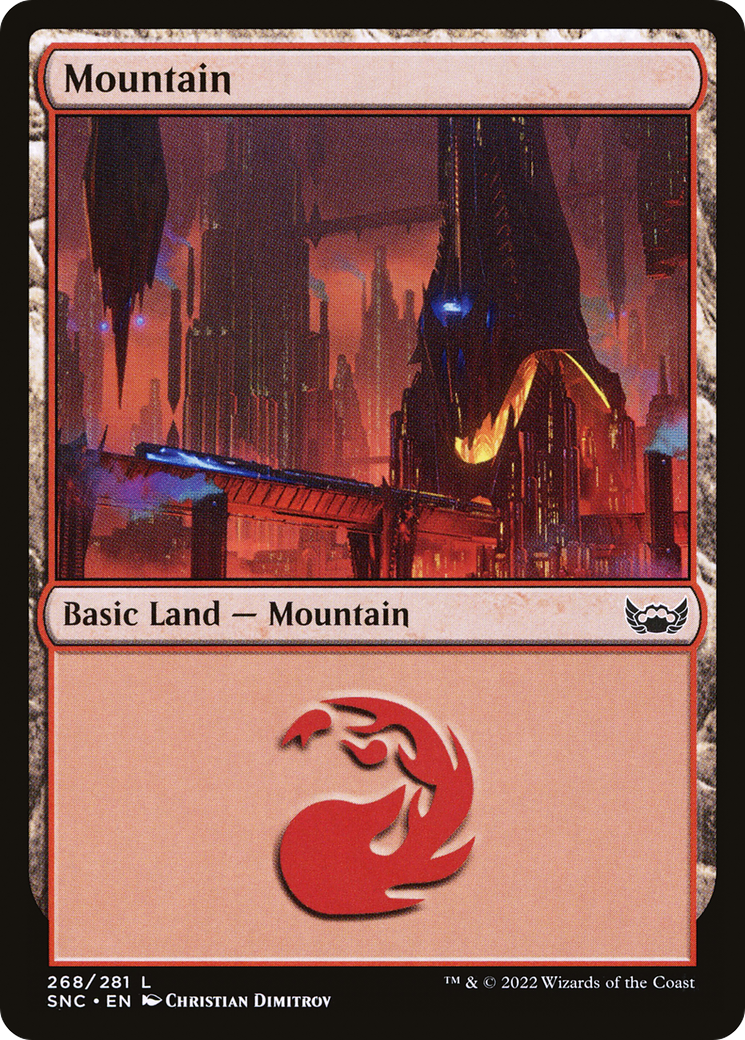 Mountain (268) (SNC-268)  Foil - Streets of New Capenna