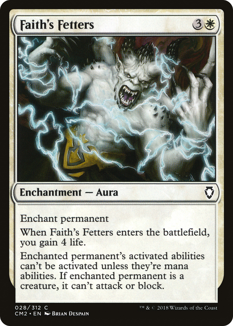 Faith's Fetters (CM2-028)  - Commander Anthology Volume II