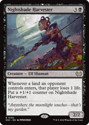 Nightshade Harvester (DSC-150)  - Duskmourn: House of Horror Commander